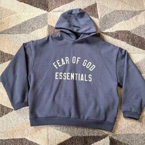 Essentials Navy Blue Hoodie